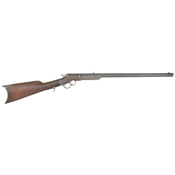 FRANK WESSON 32 RF 2 TRIGGER SINGLE SHOT RIFLE.