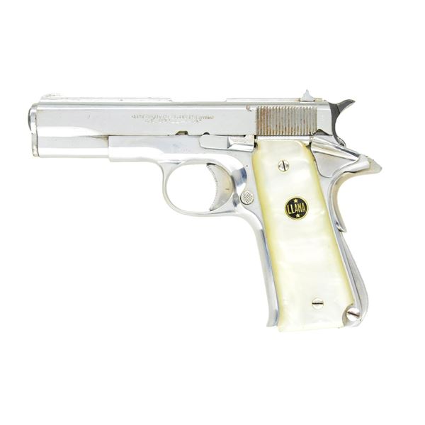 LLAMA ESPECIAL SEMI AUTO PISTOL.