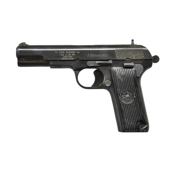 ZASTAVA M57 SEMI AUTO PISTOL.