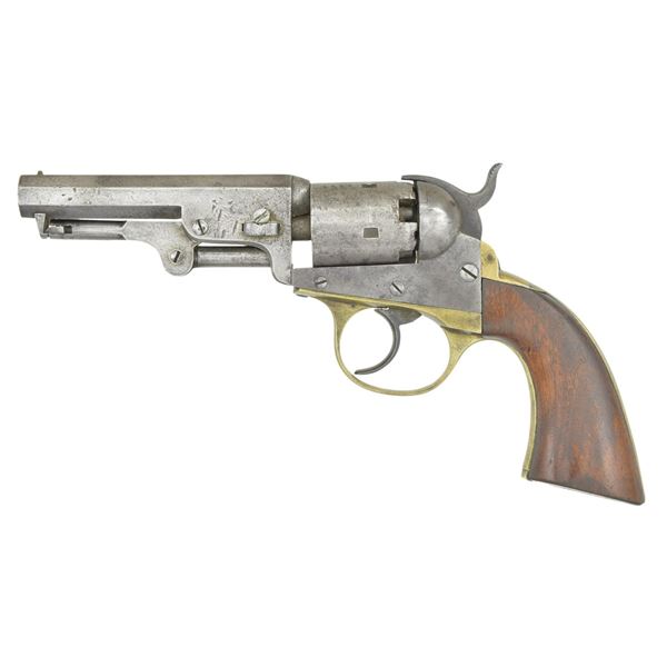 J. M. COOPER POCKET MODEL DOUBLE ACTION REVOLVER.