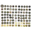 Image 2 : LARGE LOT OF US MILITARY COLLAR DISCS, VARIOUS