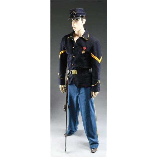 REPRODUCTION INDIAN WAR 7th US CAVALRY UNIFORM.