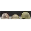 Image 1 : 2 US ARMY HELMETS & 1 JAPANESE ARMY HELMET.
