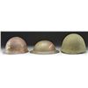 Image 2 : 2 US ARMY HELMETS & 1 JAPANESE ARMY HELMET.