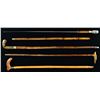 Image 1 : GROUP OF FOUR 19TH CENTURY NOVELTY CANES.