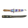 Image 1 : TWO AMERICAN INDIAN KNIVES, ONE WITH BEADED