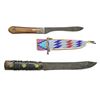 Image 2 : TWO AMERICAN INDIAN KNIVES, ONE WITH BEADED