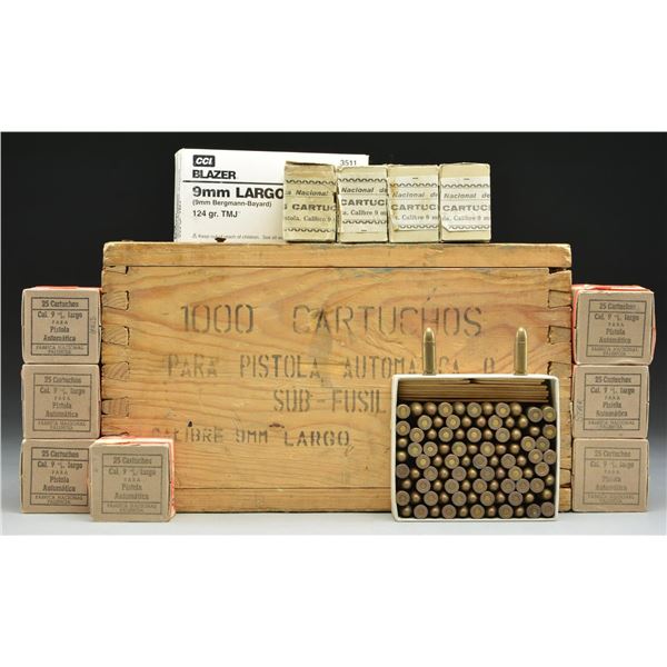 1,400+ RDS. OF 9MM LARGO AMMO.