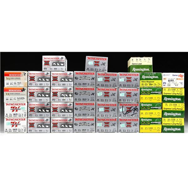 875 RDS. (35 BOXES) OF 20 GA., 2 3/4", #7