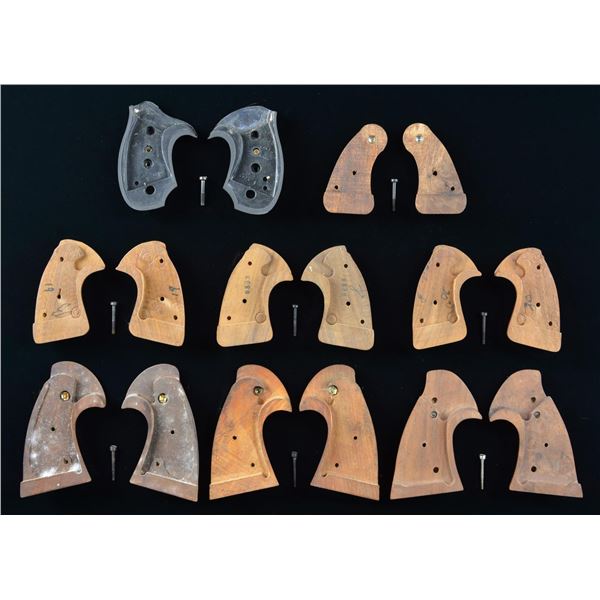 8 COLT PYTHON, TROOPER & D FRAME GRIPS.