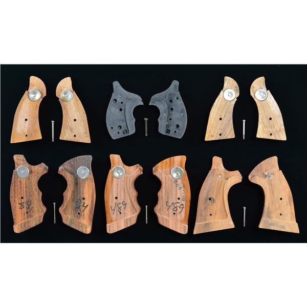 6 PAIRS OF GRIPS FOR SMITH & WESSON K & J FRAME