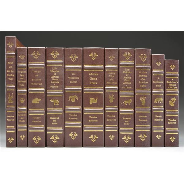 11 BOOKS FROM THE THEODORE ROOSEVELT CLASSICS