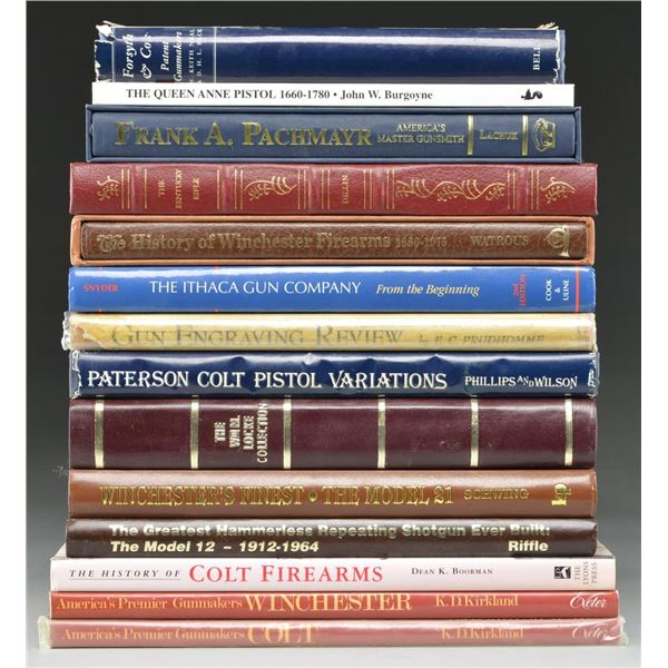 14 FIREARMS RELATED BOOKS.