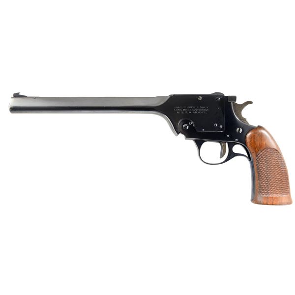 H&R MODEL 195 USRA SINGLE SHOT PISTOL.