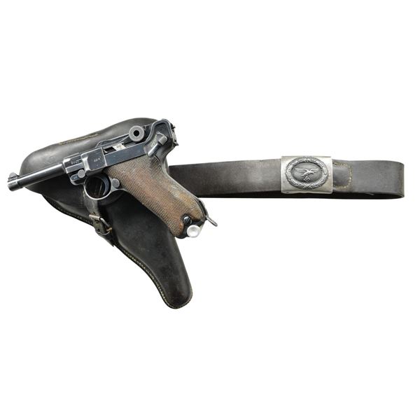 MAUSER S/42 CODE LUGER SEMI-AUTO PISTOL RIG.