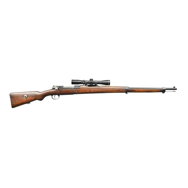TURKISH MODEL 98/22 BOLT ACTION MILITARY RIFLE.