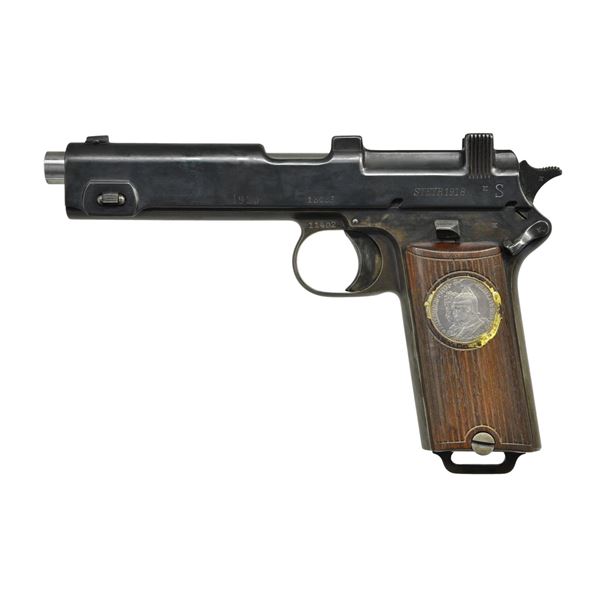 STEYR 1912 HAHN SEMI AUTO PISTOL.