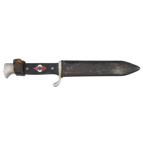 WWII GERMAN HJ BELT KNIFE.