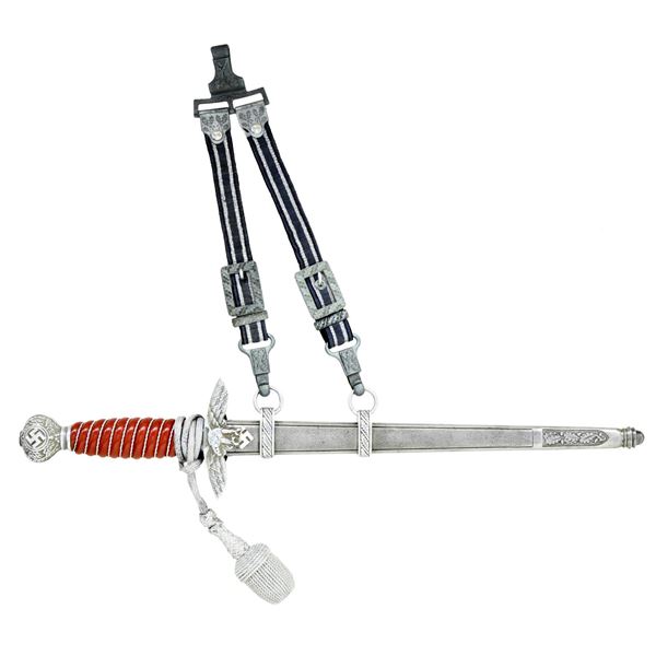 WWII GERMAN LUFTWAFFE DAGGER BY SMF.