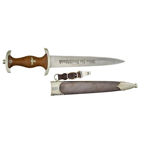 WWII GERMAN SA DAGGER BY SAUER.