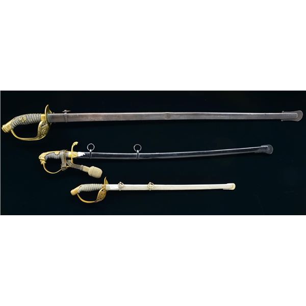 3 IMPERIAL GERMAN SWORDS.