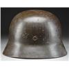 Image 3 : WWII GERMAN M40 KRIEGSMARINE HELMET.