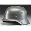 Image 2 : WWII GERMAN M1942 COMBAT HELMET.