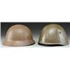Image 2 : 2 WWII ERA HELMETS.
