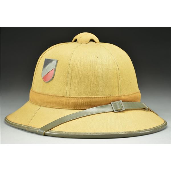 WWII GERMAN ARMY ENLISTED MAN’S 2ND MODEL TROPICAL