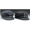 Image 1 : 2 WWII GERMAN HJ FIELD CAPS.