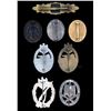 Image 2 : AUTHENTIC & REPRODUCTION WWII GERMAN BADGES.