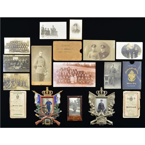 WWI GERMAN PHOTOGRAPHY & DOCUMENT GROUP.