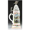 Image 1 : IMPERIAL GERMAN REGIMENTAL STEIN FOR THE 11th
