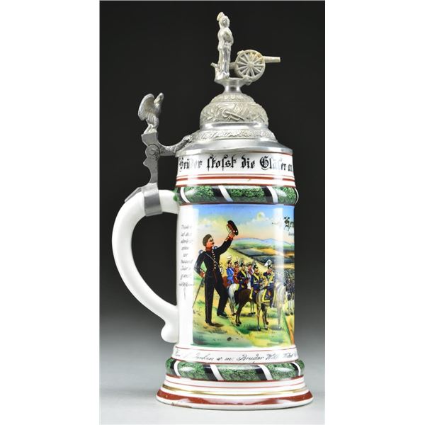 IMPERIAL GERMAN REGIMENTAL STEIN FOR THE 88th