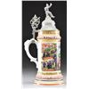 Image 1 : IMPERIAL GERMAN REGIMENTAL STEIN FOR THE 4th GUARD