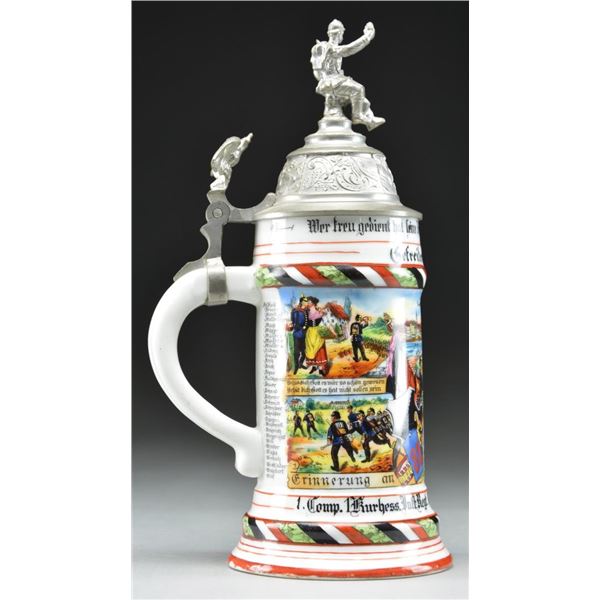 IMPERIAL GERMAN REGIMENTAL STEIN FOR THE 81st
