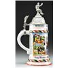 Image 1 : IMPERIAL GERMAN REGIMENTAL STEIN FOR THE 81st