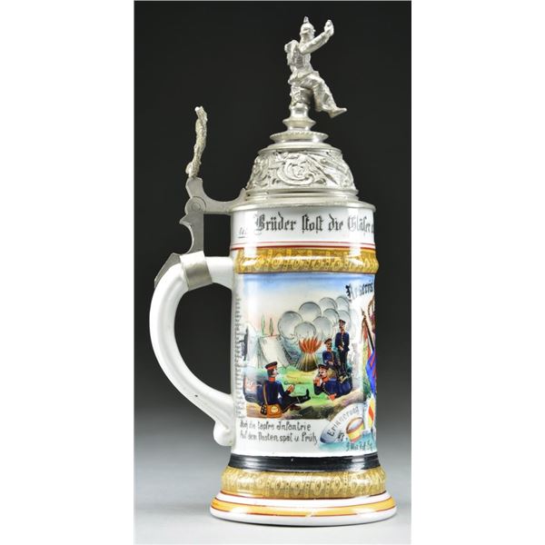 IMPERIAL GERMAN REGIMENTAL STEIN FOR THE 170th