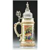 Image 1 : IMPERIAL GERMAN REGIMENTAL STEIN FOR THE 17th