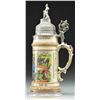 Image 2 : IMPERIAL GERMAN REGIMENTAL STEIN FOR THE 17th
