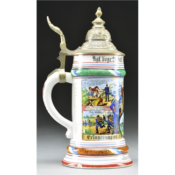 IMPERIAL GERMAN REGIMENTAL STEIN FOR THE 21st