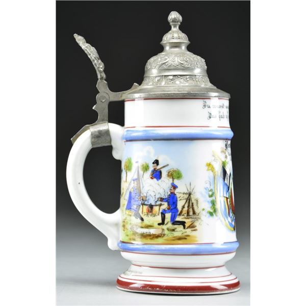 IMPERIAL GERMAN REGIMENTAL STEIN FOR THE 13th