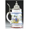 Image 1 : IMPERIAL GERMAN REGIMENTAL STEIN FOR THE 13th