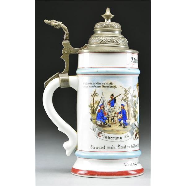IMPERIAL GERMAN REGIMENTAL STEIN FROM THE 21ST