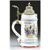 Image 1 : IMPERIAL GERMAN REGIMENTAL STEIN FROM THE 21ST