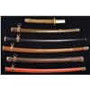 Image 1 : BROKEN SHIN-GUNTO SWORD & 5 SHIN-GUNTO SAYA.