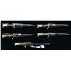 Image 4 : 5 WWII GERMAN DRESS BAYONETS.