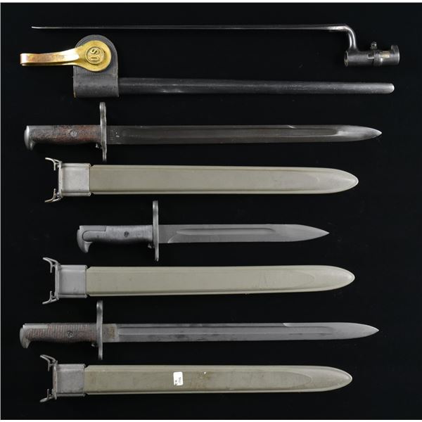GROUP OF 4 US BAYONETS FROM THE INDIAN WARS