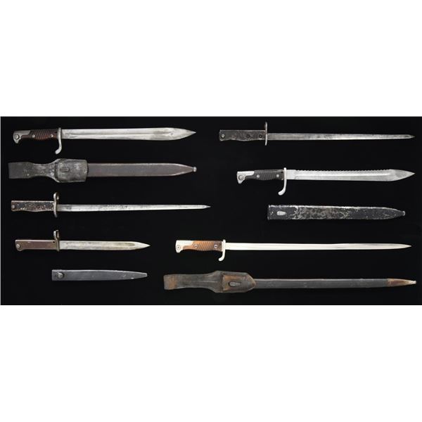 6 IMPERIAL GERMAN BAYONETS.