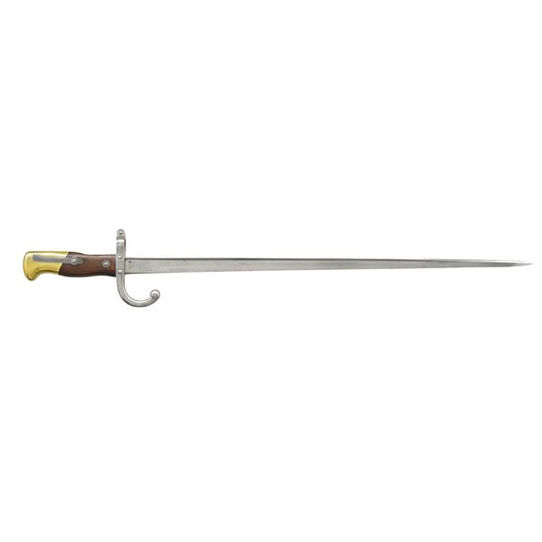 ST. ETTIENE FEB. 1879 DATED FRENCH GRAS BAYONET.